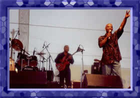 Alvin Jett, joined by his friend, bandmate, and saxman Frank Bauer