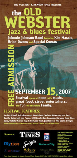 STLBlues :: Old Webster Jazz & Blues Festival Salutes Johnnie Johnson