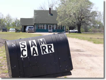 Sam Carr's home