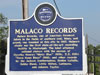 Malaco Records trail marker