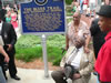 BB King at the Blues Trail Marker Ceremony